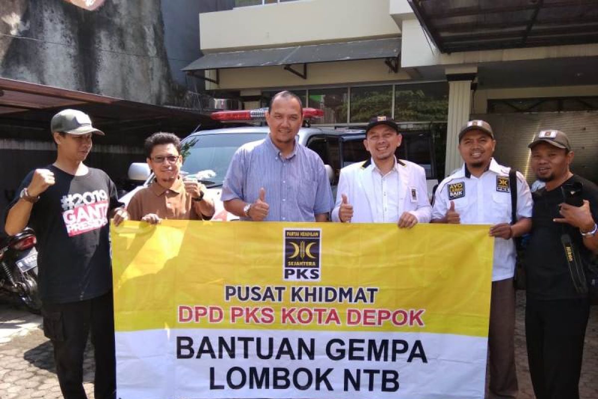 PKS Depok berangkatkan ekspedisi bantuan korban gempa Lombok