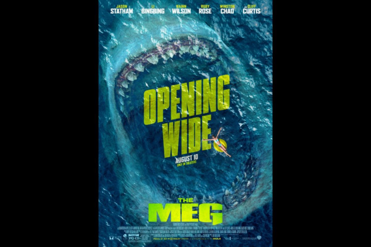 "The Meg" rebut puncak box office geser "Mission: Impossible - Fallout"