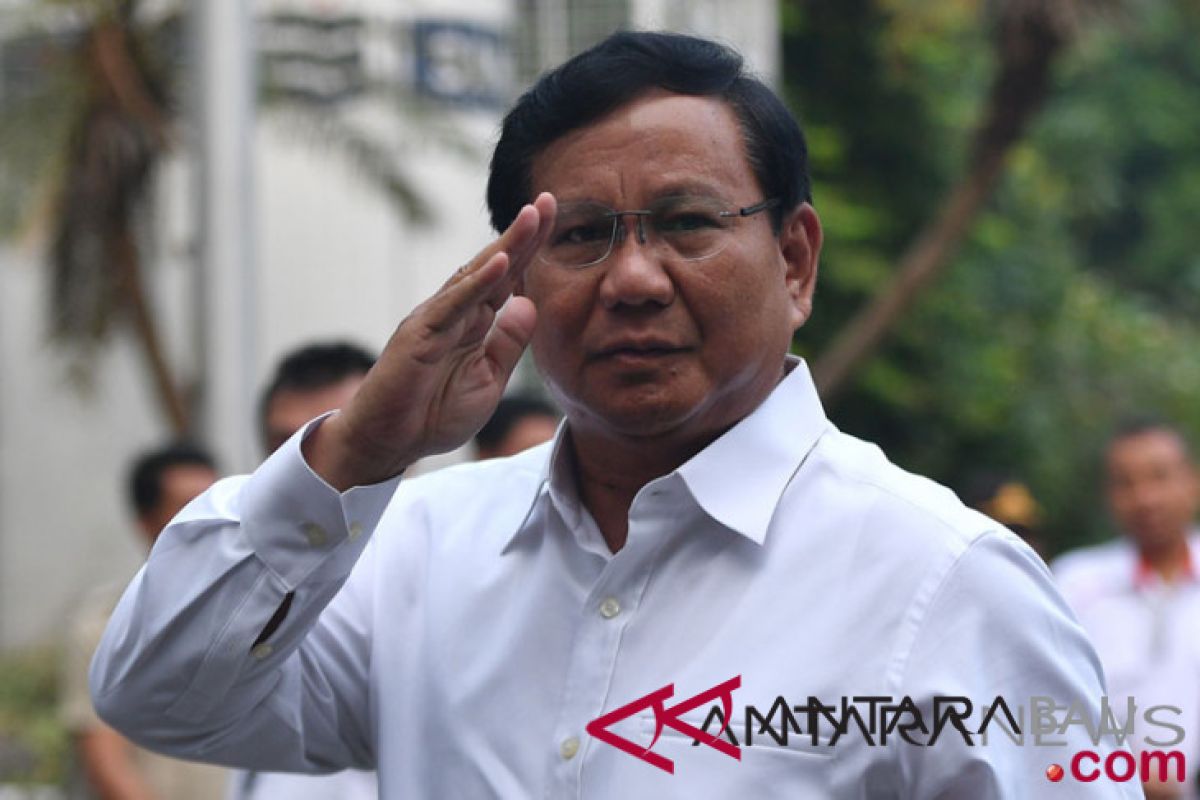 Prabowo bantah jiplak slogan Donald Trump