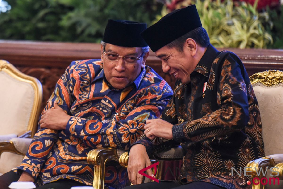 PBNU ucapkan selamat kepada Jokowi, Din Syamsuddin, dan Haedar Nashir