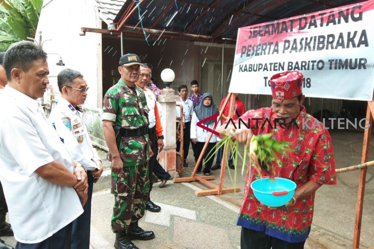 73 paskibra Bartim mulai dikarantina