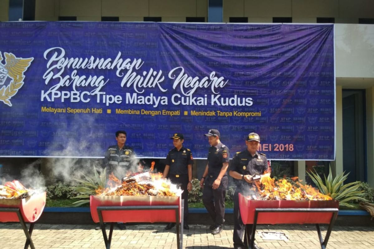 KPPBC Kudus Ungkap 48 Kasus Pelanggaran Cukai