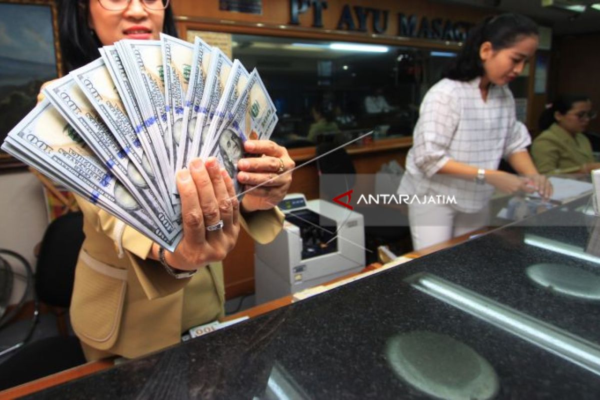 Rupiah Melemah Menjadi Rp14.895