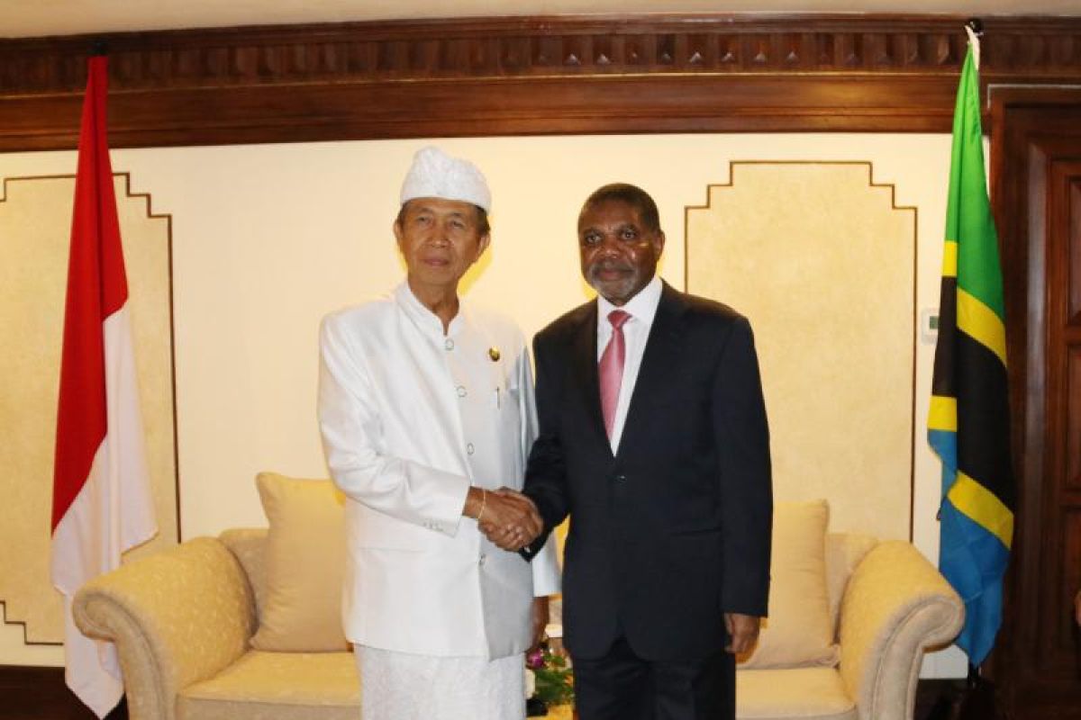 Gubernur Pastika paparkan pariwisata Bali kepada Presiden Zanzibar