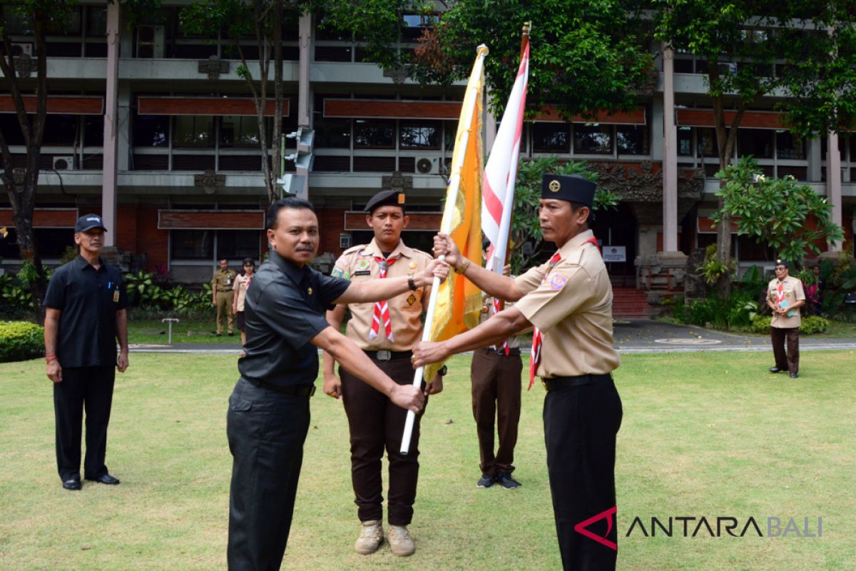 Sekda Bali lepas Kontingen Karang Pamitran nasional