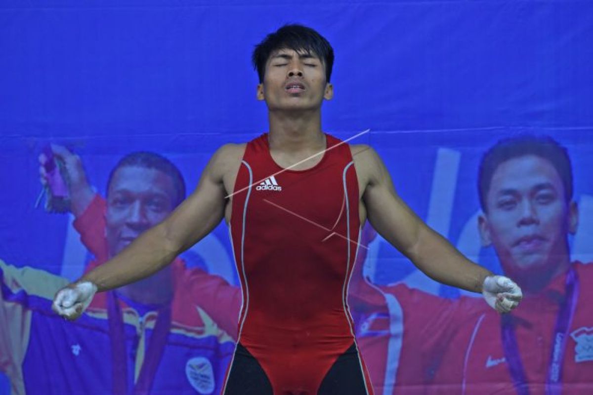 Asian Games (weightlifting) - Indonesia leads men`s 69 kilogram in Group B