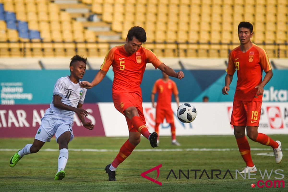 Asian Games (soccer) - China crushes Timor Leste 6-0