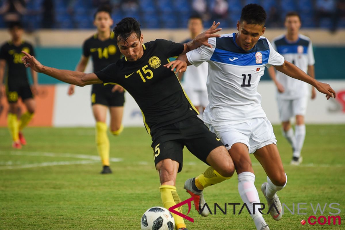Soccer team of Malaysia beats Kyrgyzstan 3-1