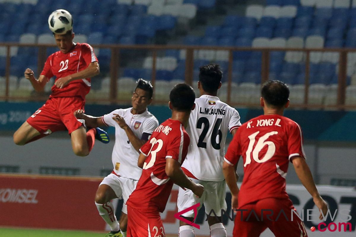 Asian Games (soccer) - North Korea team to face Saudi Arabia