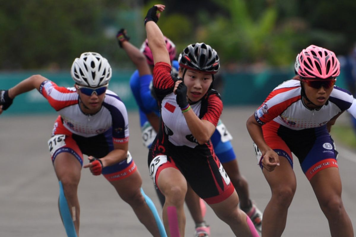 Asian Games  - Chinese Taipei sapu bersih medali emas cabang sepatu roda