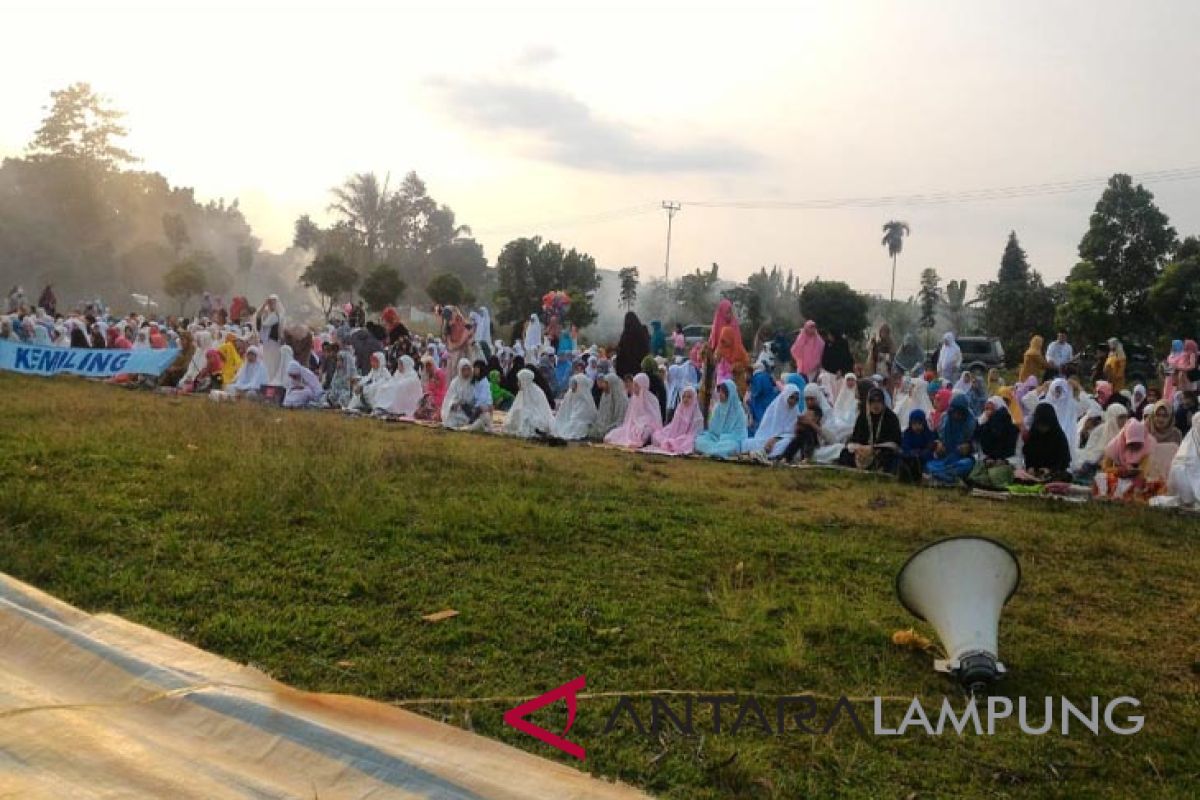 Umat Muslim Lampung Timur bersuka ria sambut Idul Adha