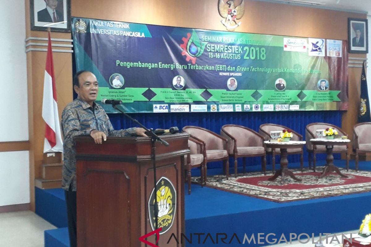 Siswono: Penggunaan energi baru terbarukan masih rendah