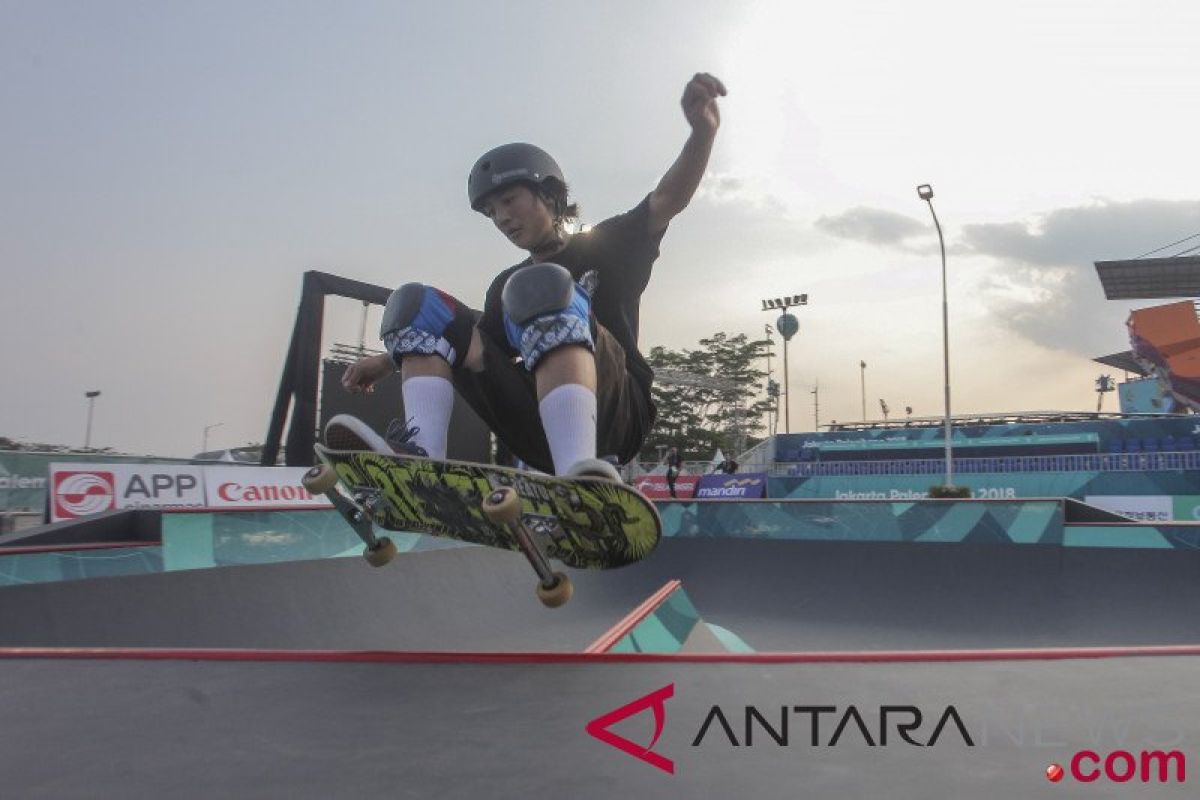 Asian Games (skateboard) - Inasgoc antisipasi hujan ganggu pertandingan skateboard