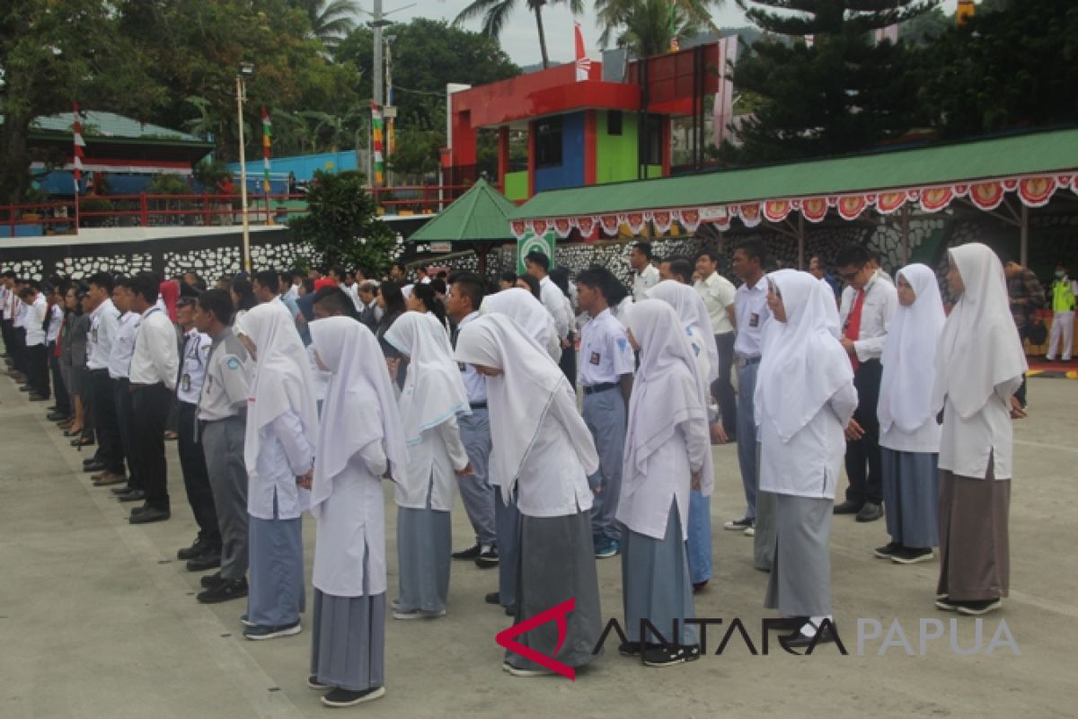 Peserta SMN Aceh akhiri kegiatan di Papua