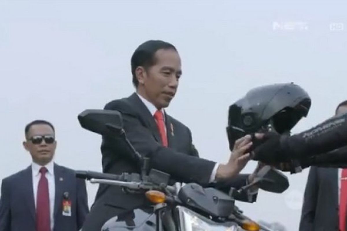 Empat motor ini viral setelah dikendarai Jokowi cuplikan video pembukaan Asian Games