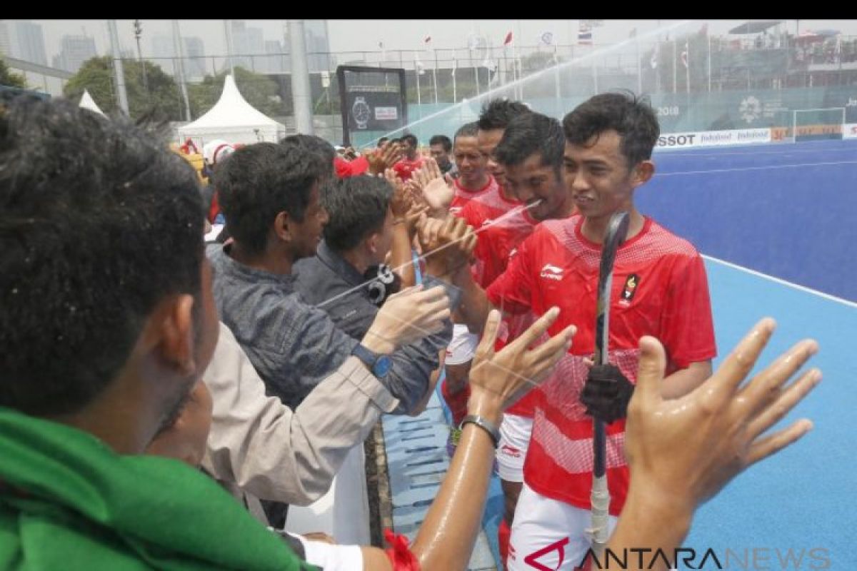 Tim hoki putra Indonesia kalahkan Hongkong 3-2
