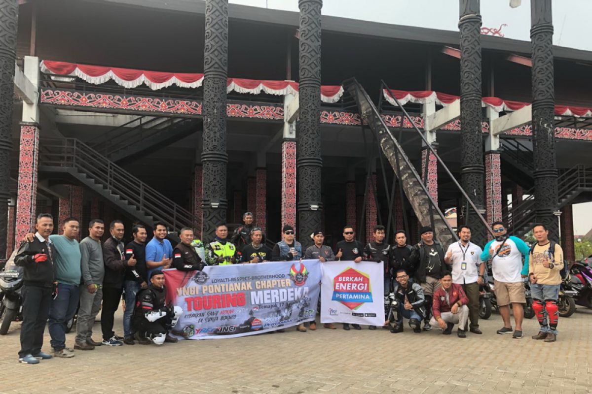 Pertamina dukung YNCI Kalbar touring ke ujung borneo