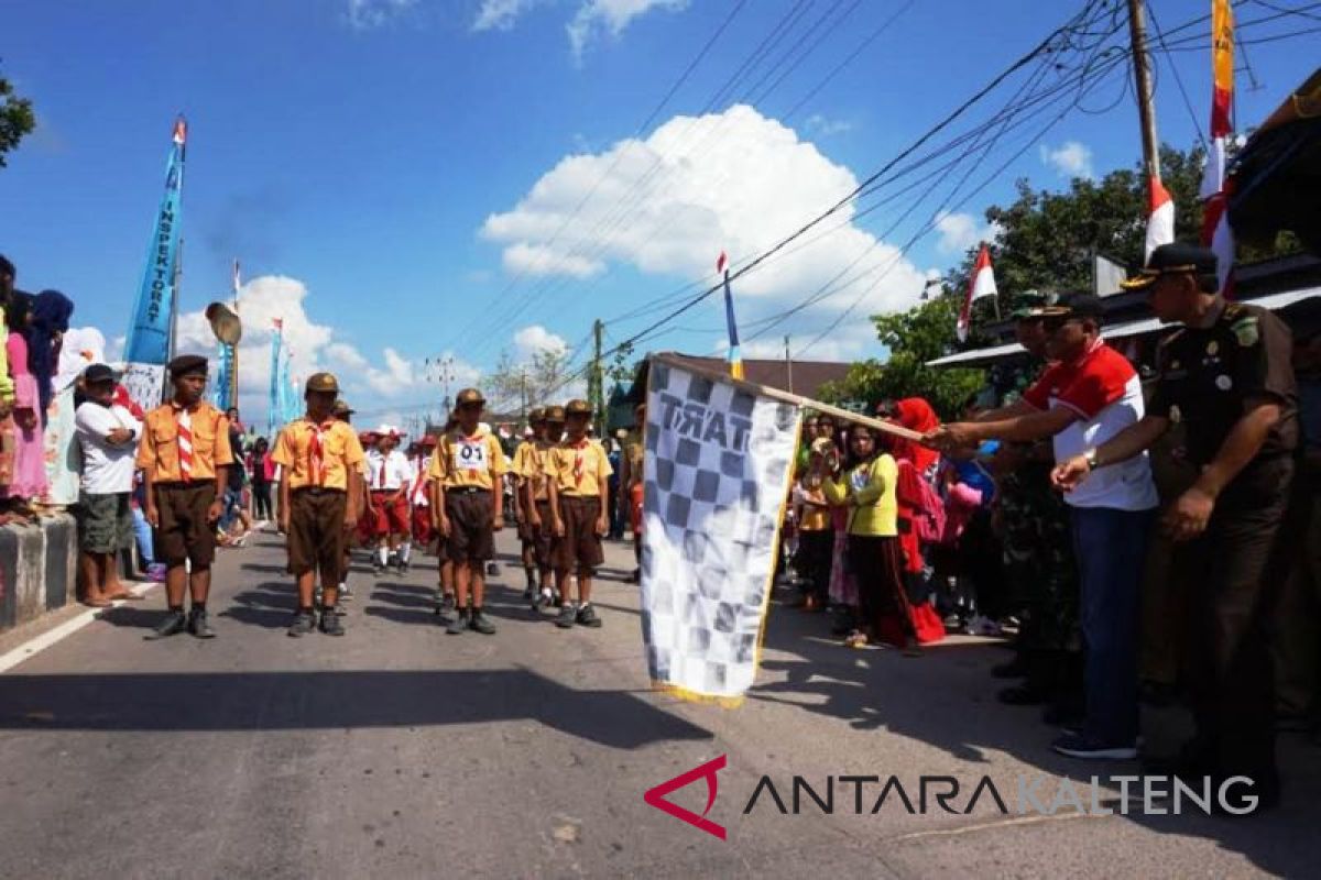 Ratusan warga Lamandau antusias ikuti gerak Haornas