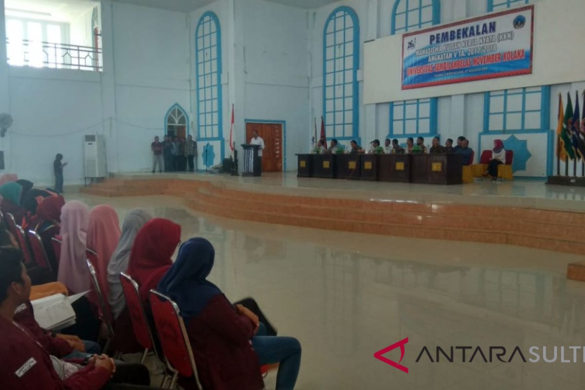 Rektor USN lepas mahasiswa KKN di Kabupaten Kolaka Utara