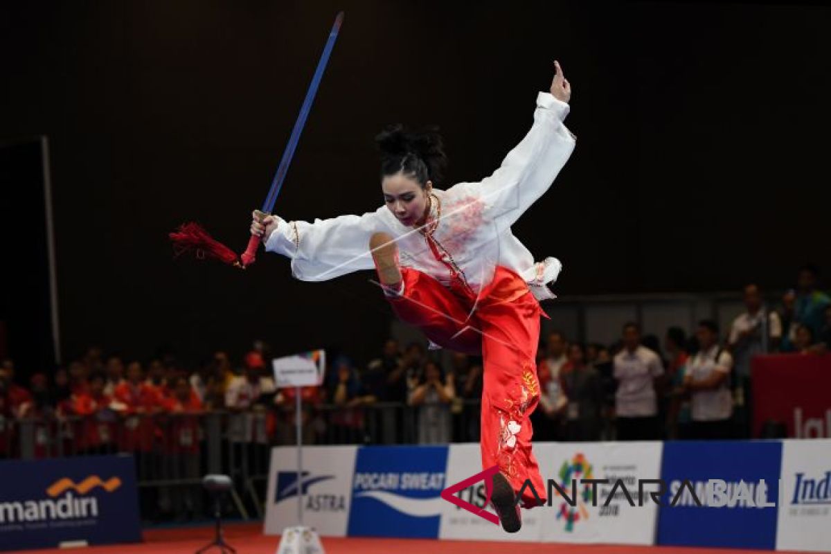 Pewushu Lindswell raih emas untuk Indonesia