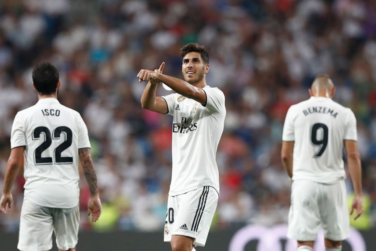 Gol tunggal Asensio menangkan Madrid atas Espanyol