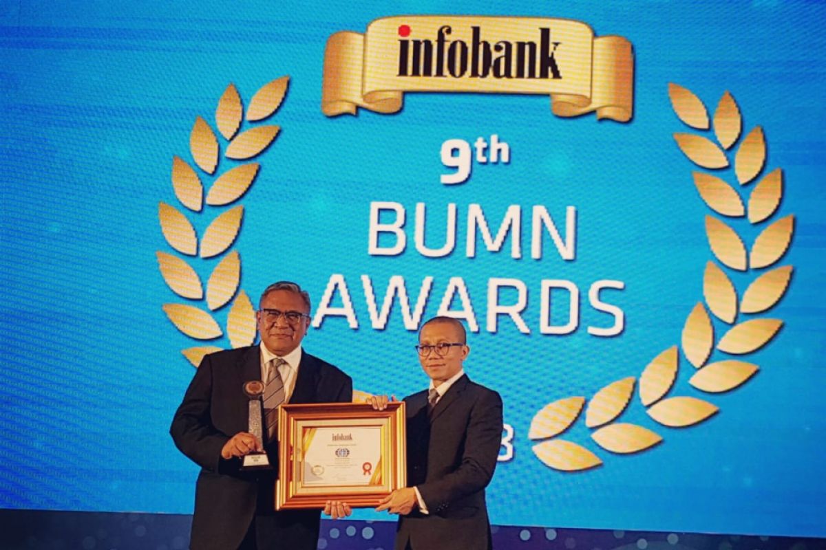 Surveyor Indonesia raih predikat BUMN terbaik versi Infobank