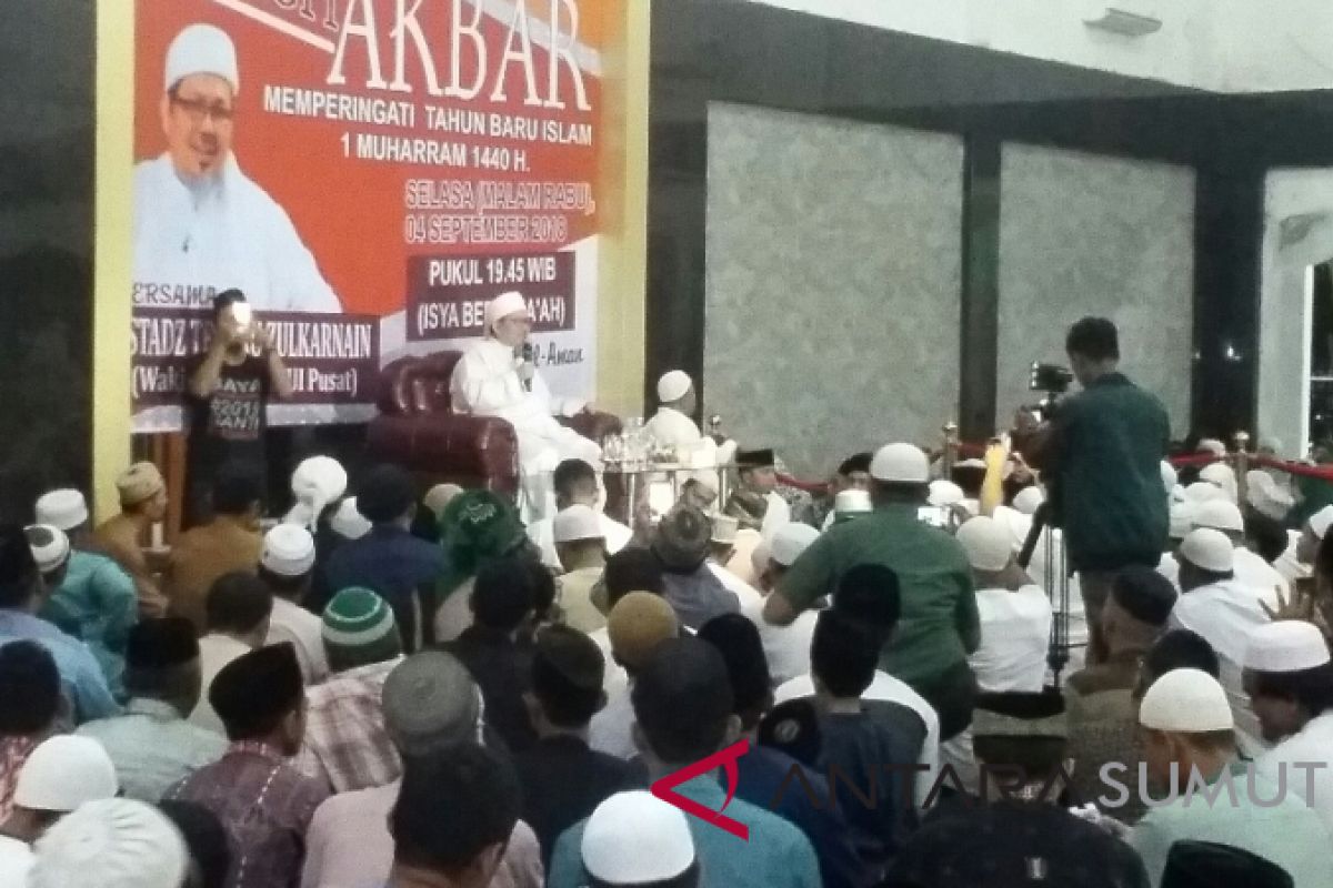 Tengku Zulkarnain ceramah di Labura