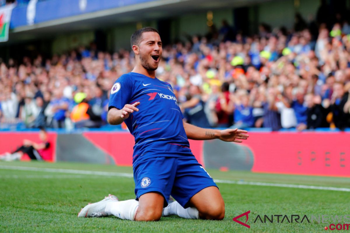 Hazard nyaman di Chelsea bersama manajer baru Sarri