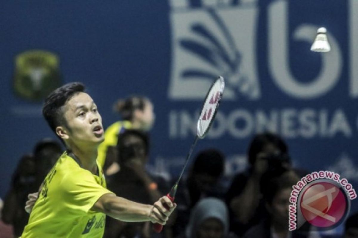 Balaskan Kekalahan Jonatan, Ginting Jejaki Perempat Final Jepang Terbuka