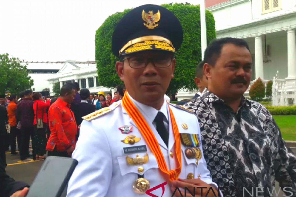 RIdwan Kamil tunjuk Oded jadi Plt Wali Kota Bandung