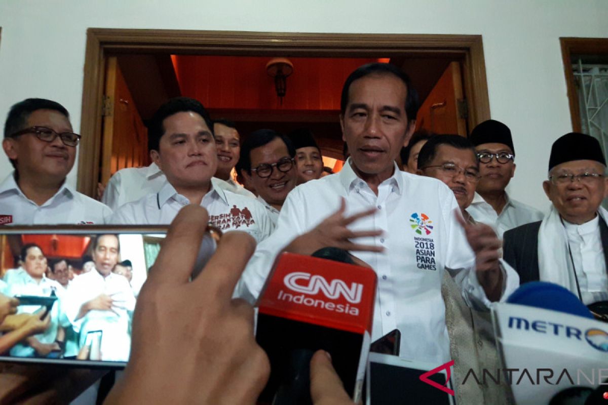 President`s volunteers confident thohir will bring success to Jokowi-Ma`ruf pair