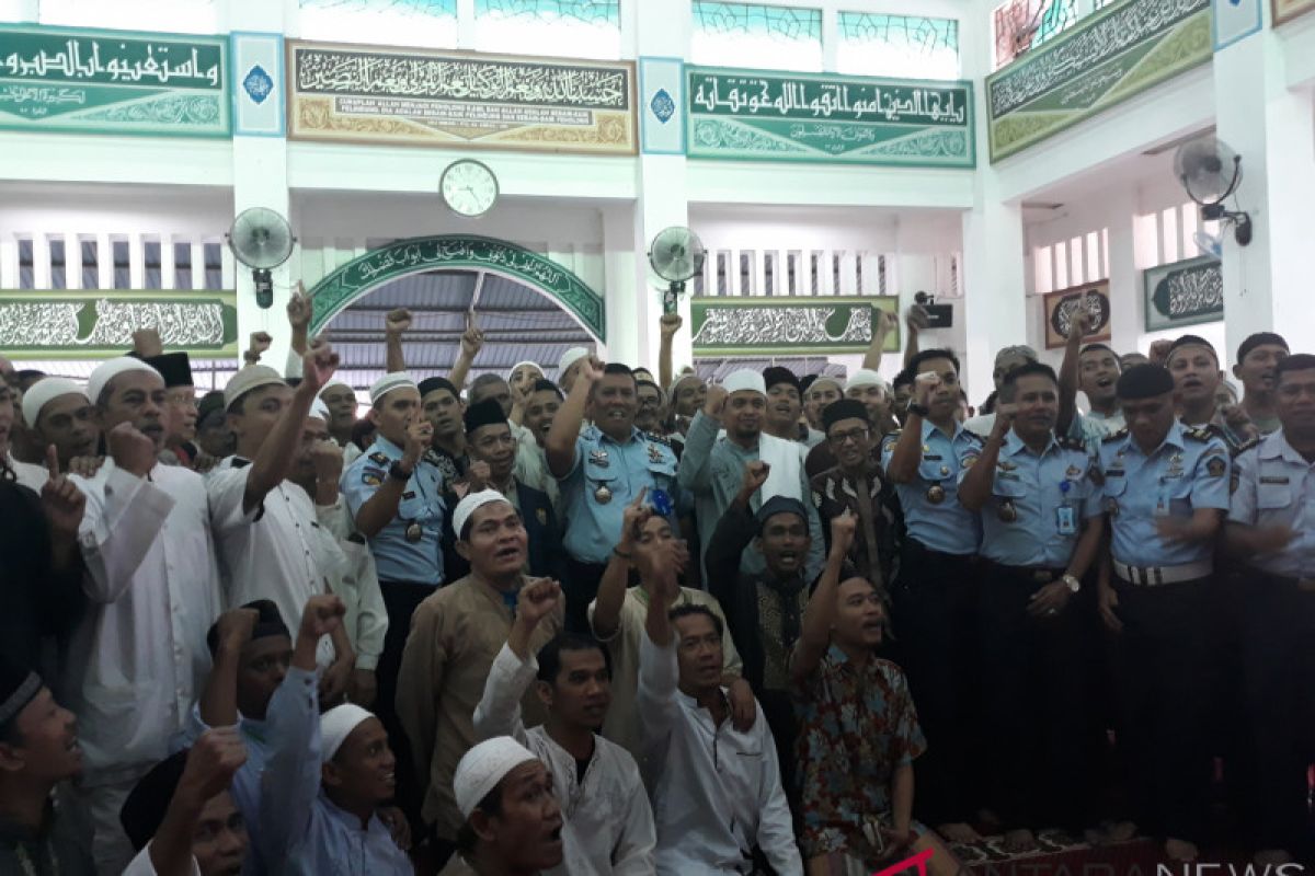 Narapidana Lapas Cipinang deklarasi hapus buta huruf Al-Quran