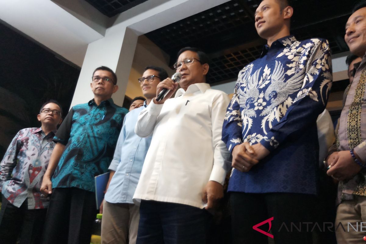 Prabowo-SBY sepakat atasi masalah ekonomi