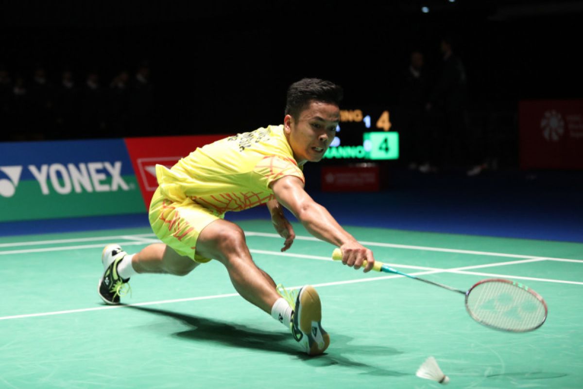 Anthony Ginting bikin kejutan di China Terbuka