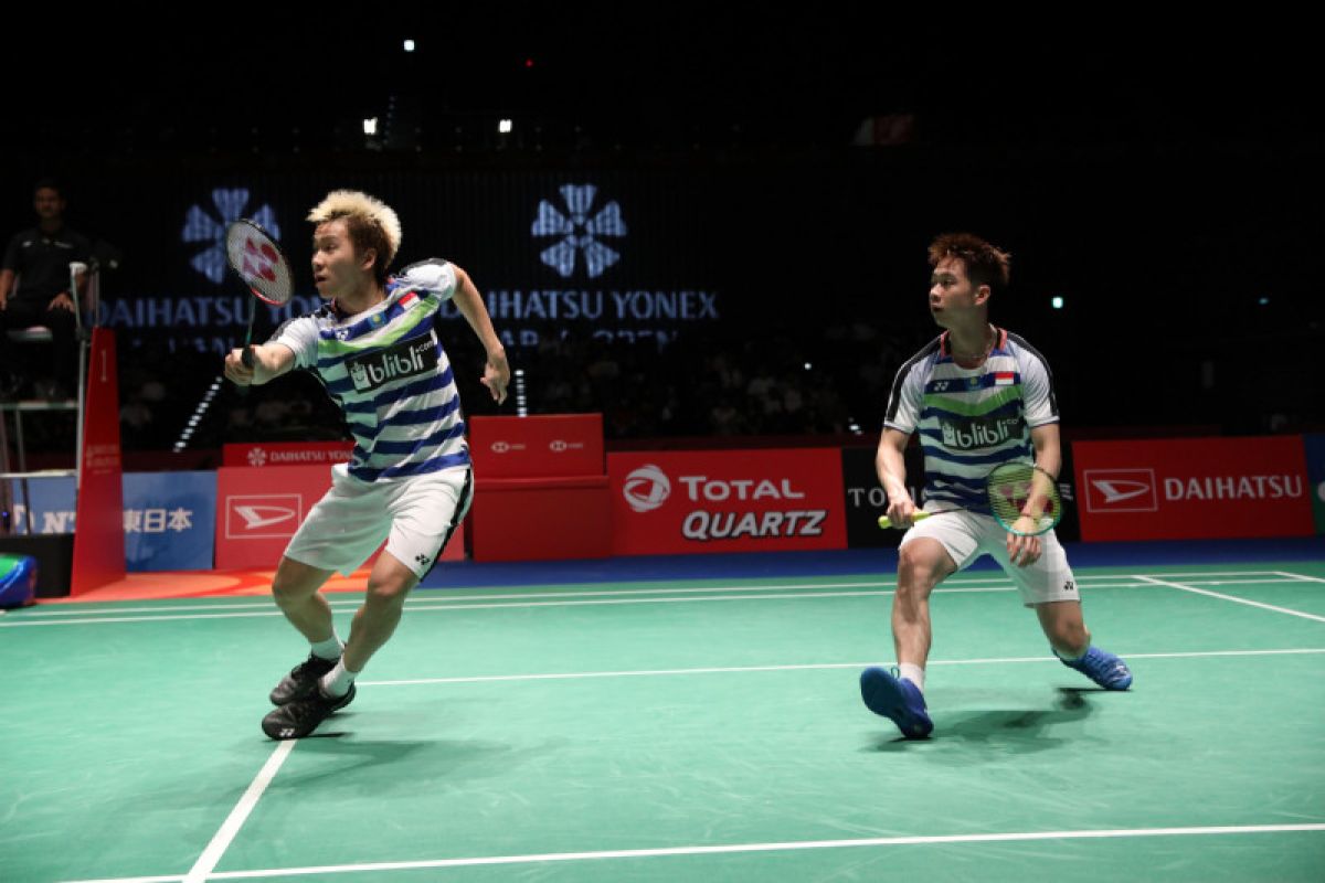 Kevin/Marcus tembus final Jepang Terbuka 2018