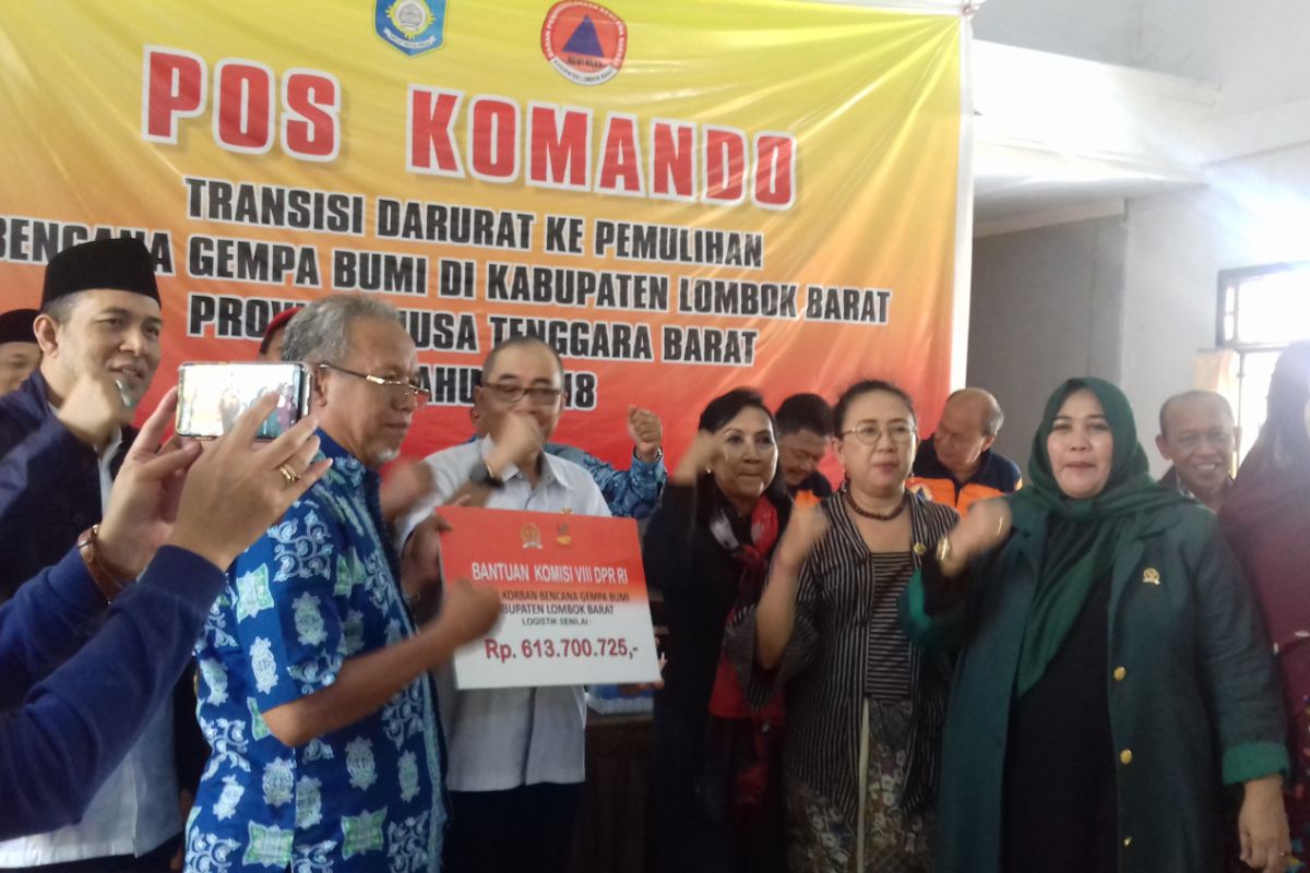 DPR minta uang korban gempa di NTB segera dicairkan