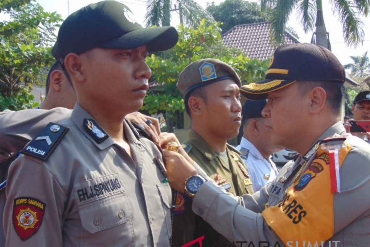 Polres gelar pasukan operasi mantap brata