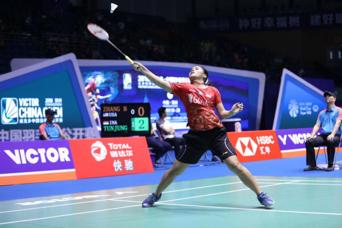 Gregoria kalah pada perempat final China Terbuka