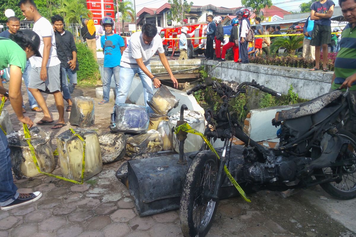 Kerugian akibat kebakaran SPBU Sawahan Padang ditaksir Rp500 juta