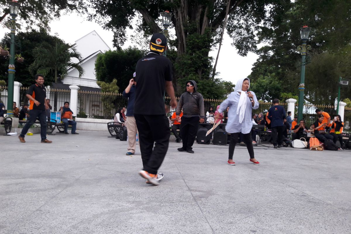 Bawaslu sosialisasi pengawasan partisipatif di Titik Nol Yogyakarta