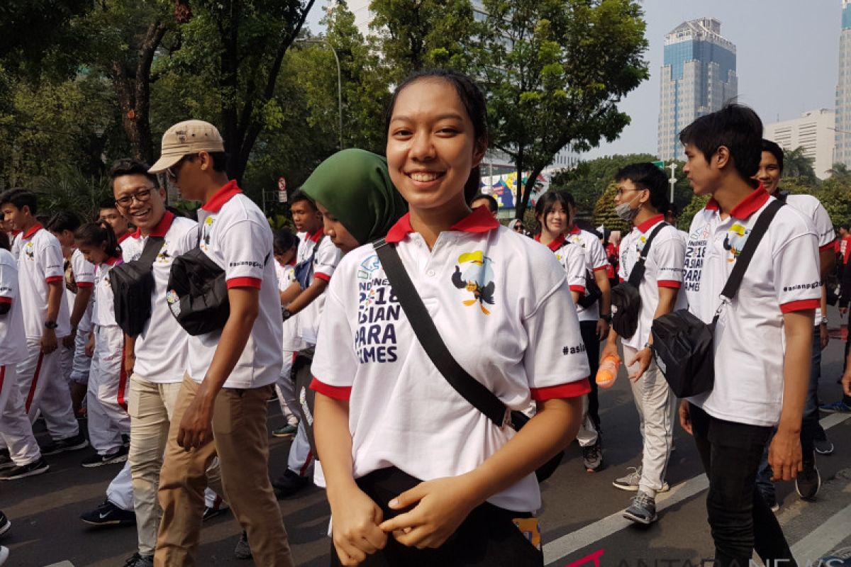 Para sukarelawan bersemangat sukseskan Asian Para Games