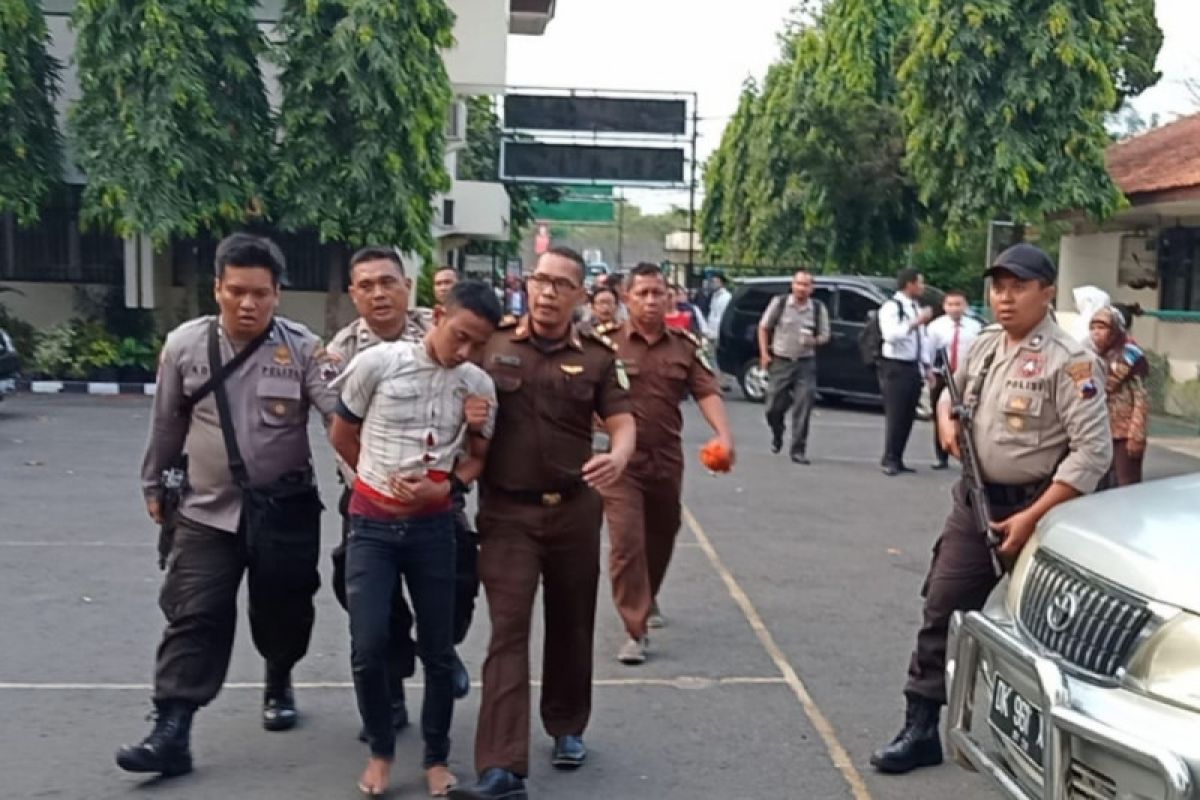 Tahanan ini disidang, sempat kabur, lalu ditangkap