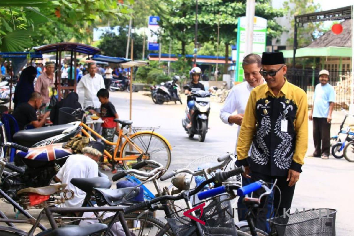 Pasar khusus kendaraan roda dua Kandangan bakal dipindah