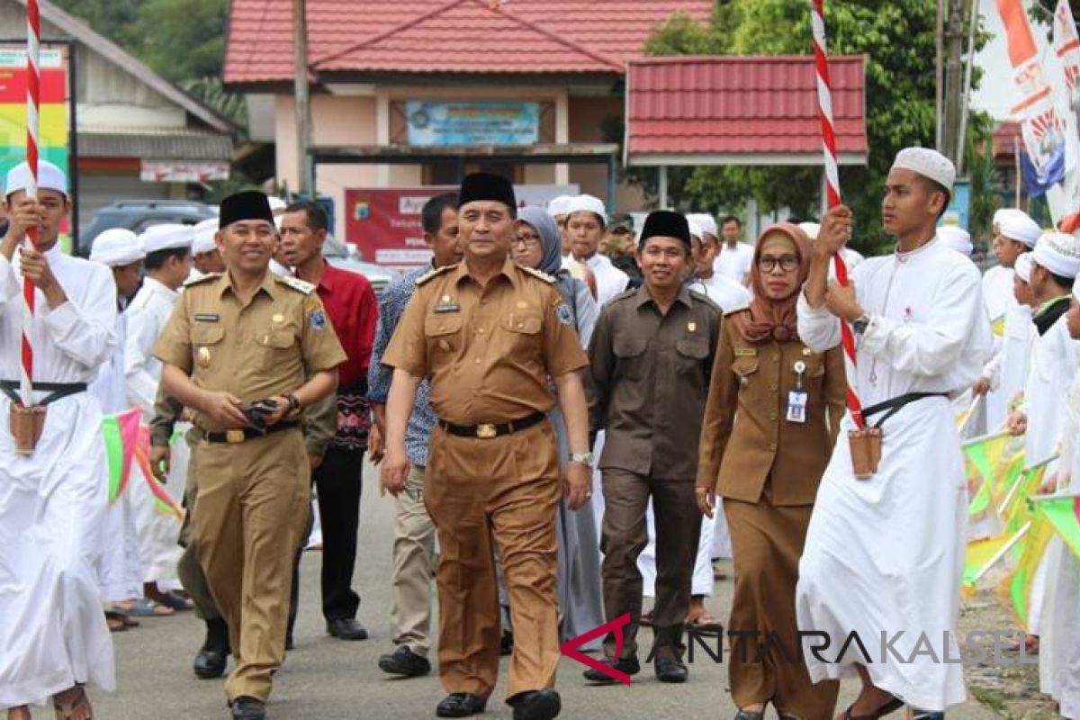 Kecamatan Telaga Langsat gelar syukuran pelantikan