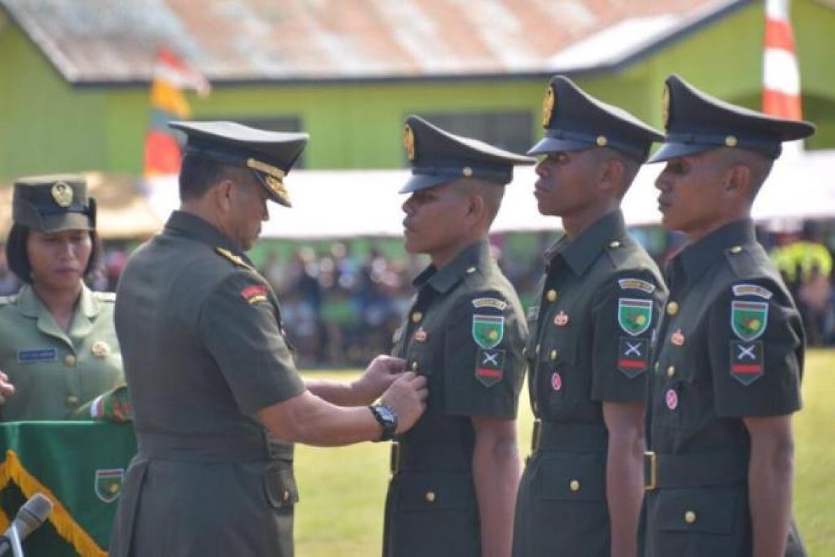 Kasdam Cenderawasih lantik 433 prajurit Tamtama TNI AD