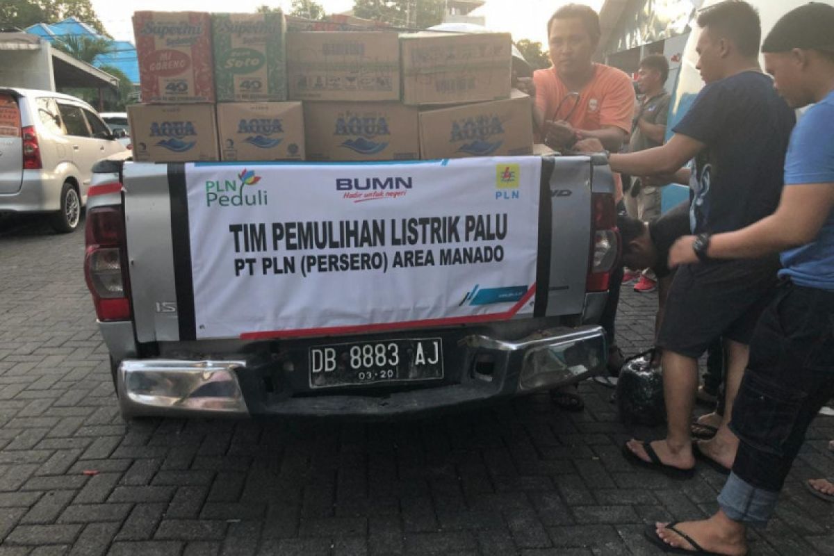 Upaya PLN pulihkan listrik Palu dan Donggala