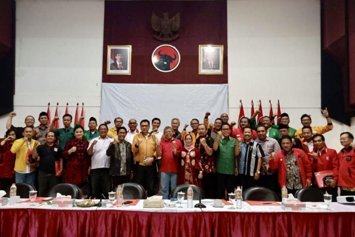 Bahas Strategi Jokowi-Ma'ruf, Koalisi Partai di Jatim Konsolidasi