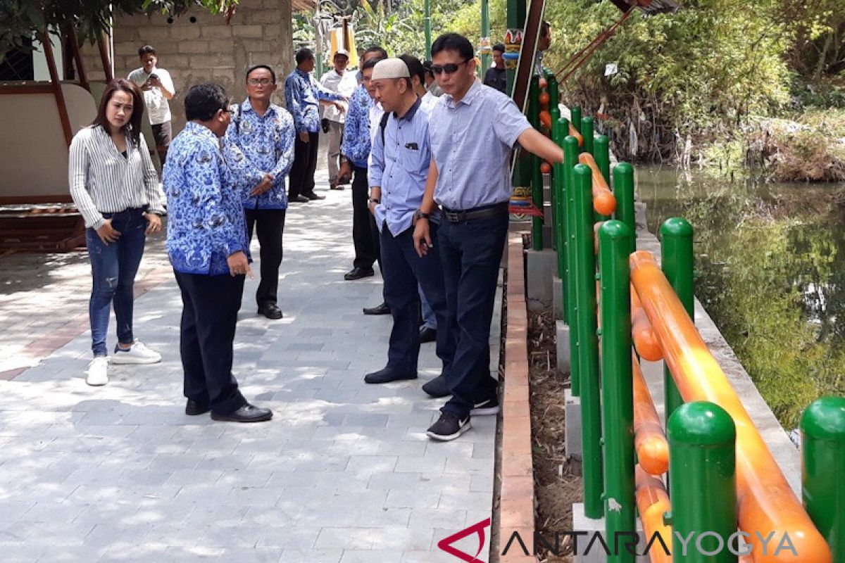 Penataan bantaran  Sungai Gajah Wong tunjukkan hasil