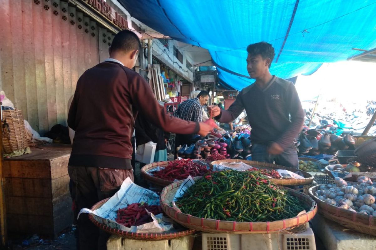 Kemarau harga sayuran di Sukabumi naik