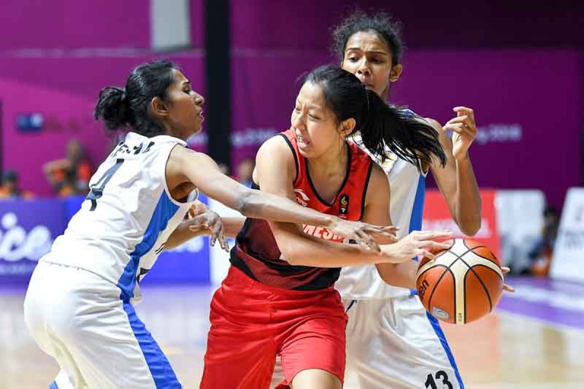 Tim basket putri Thailand terlalu tangguh bagi Indonesia